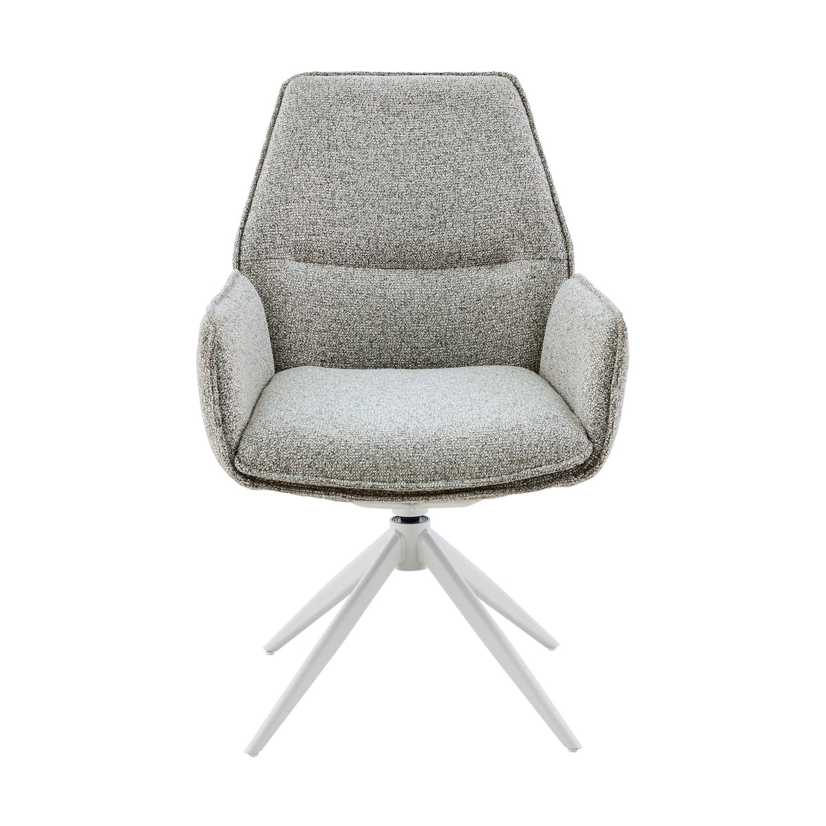 Eetkamerstoel Hera Stof Beige Met Armleuning Starfurn