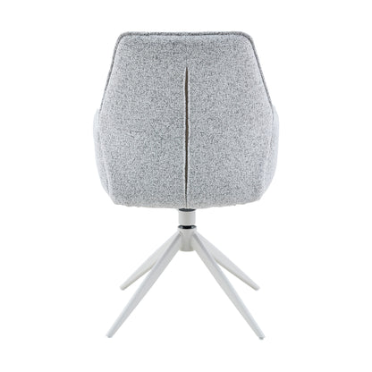 Eetkamerstoel Hera Stof Beige Met Armleuning Starfurn