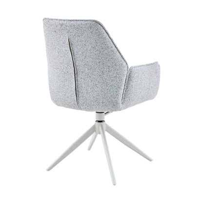 Eetkamerstoel Hera Stof Beige Met Armleuning Starfurn