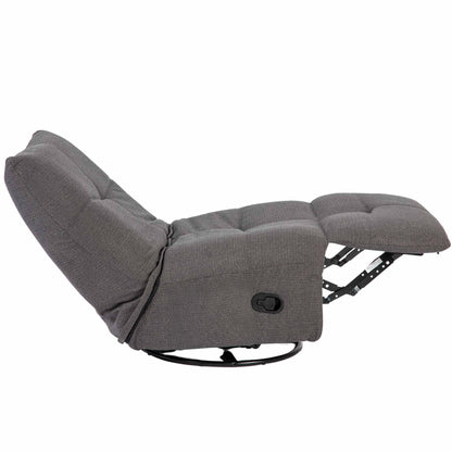 Relaxfauteuil Lazy Stof Donkergrijs Starfurn