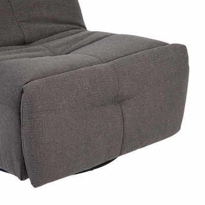 Relaxfauteuil Lazy Stof Donkergrijs Starfurn