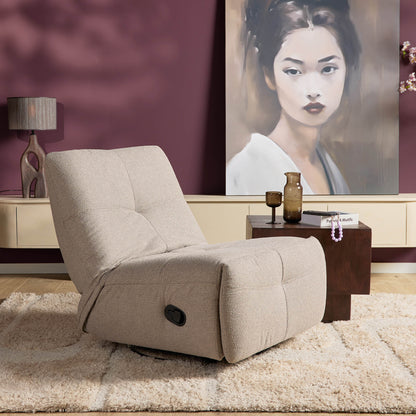 Relaxfauteuil Lazy Stof Taupe Starfurn