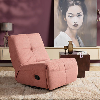 Relaxfauteuil Lazy Stof Roze Starfurn