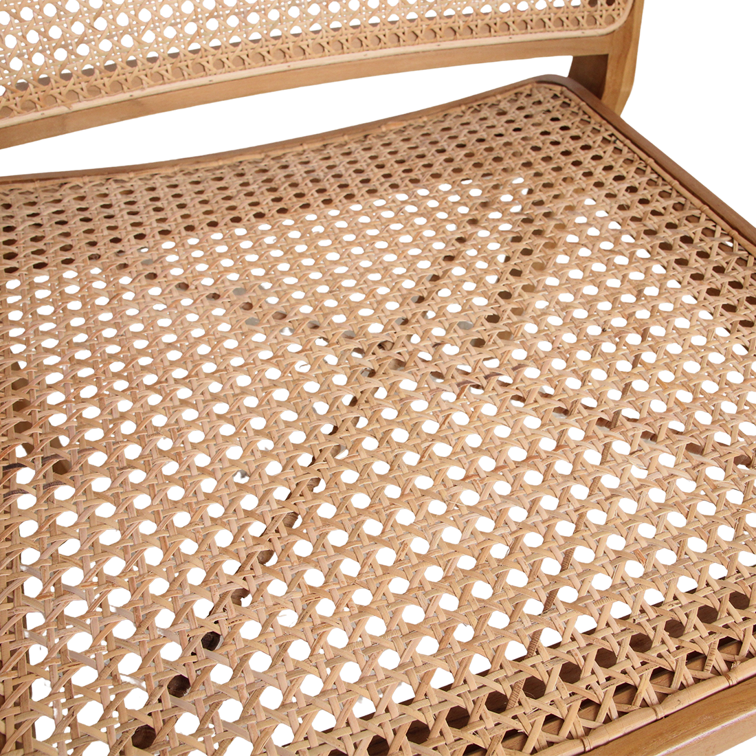 Set van 2 Eetkamerstoelen Nova Teak Raw Materials