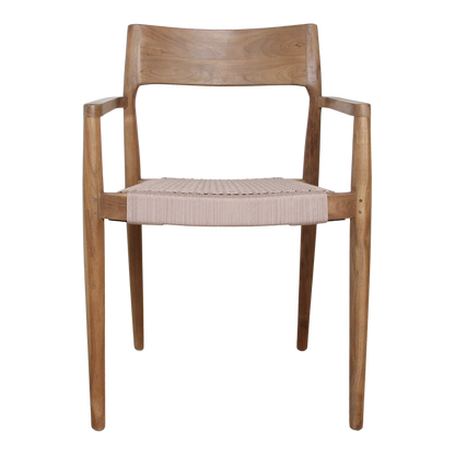 Freya Tuinstoel Met Armleuning Naturel Raw Materials