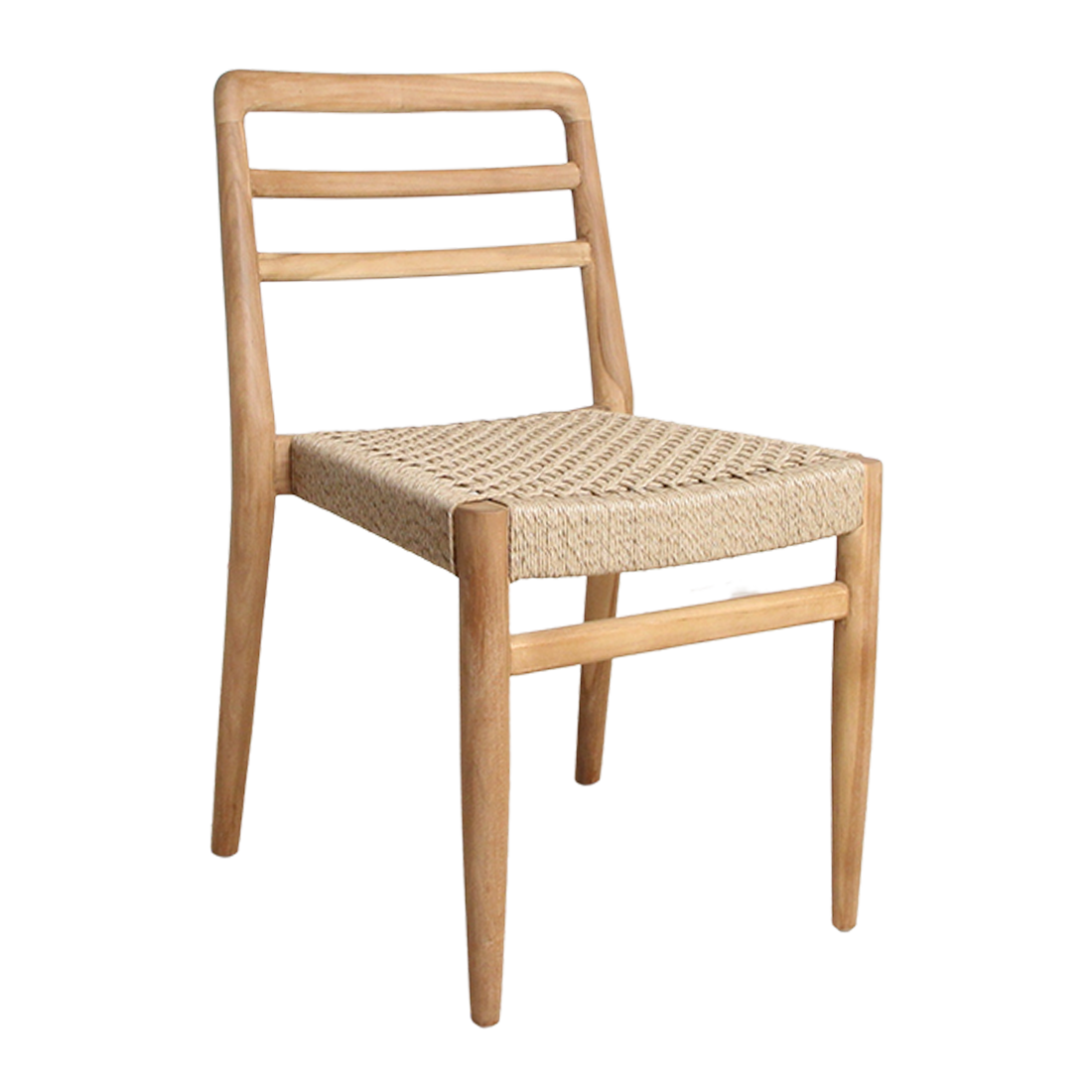 Verano Terrasstoel zonder Armleuning Naturel Set van 2 Raw Materials