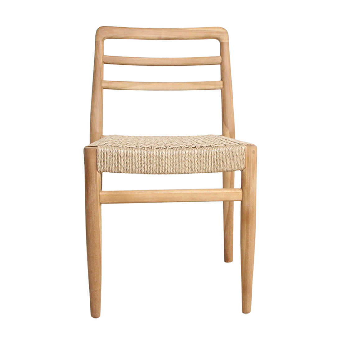 Verano Terrasstoel zonder Armleuning Naturel Set van 2 Raw Materials