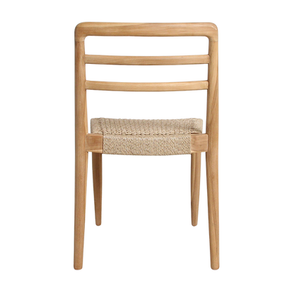 Verano Terrasstoel zonder Armleuning Naturel Set van 2 Raw Materials