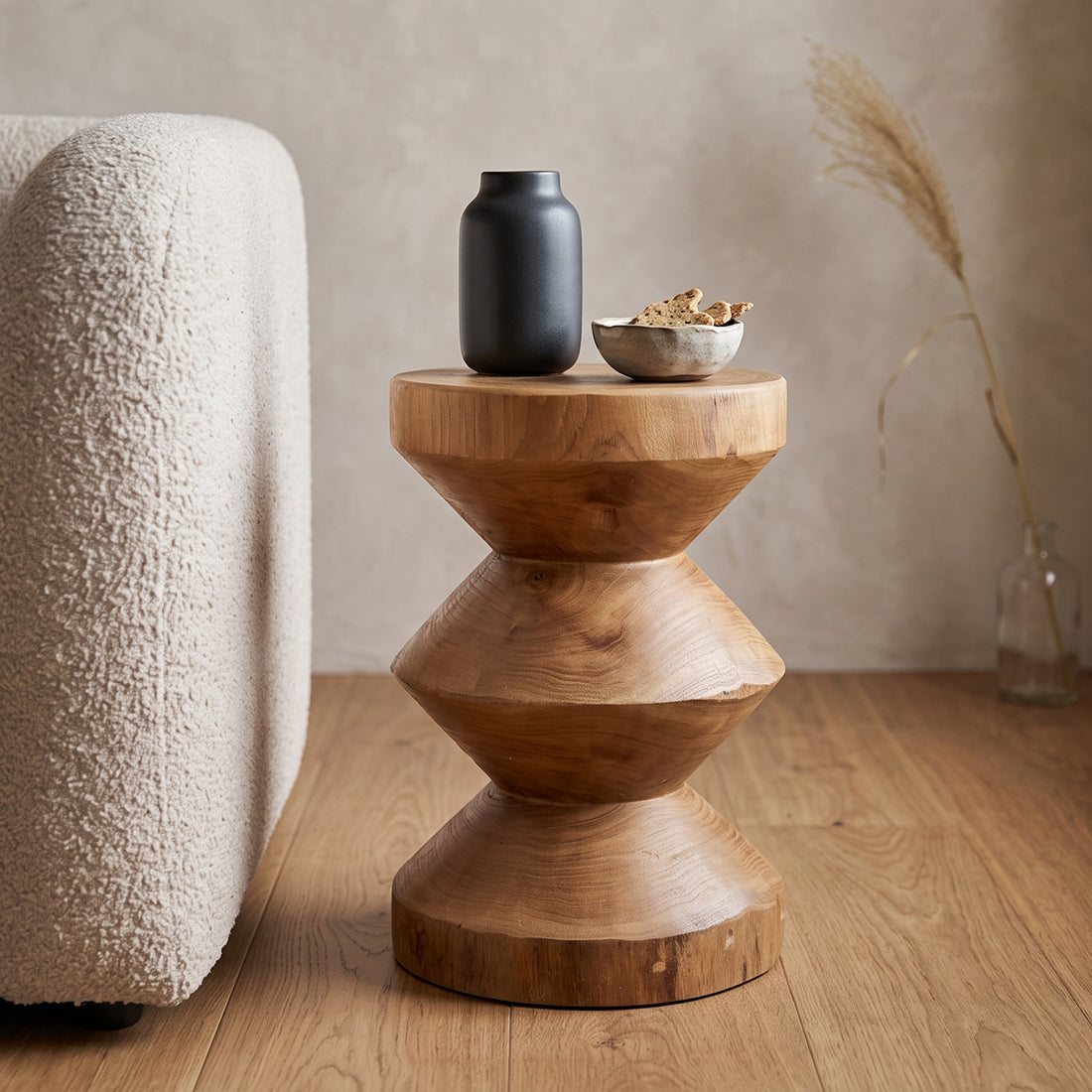 Forma side table Rizo natural Raw Materials