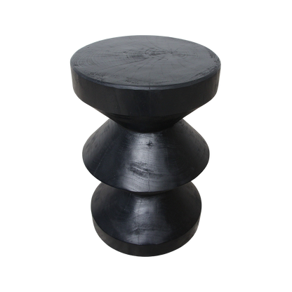 Forma side table Rizo zwart Raw Materials