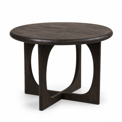 Salontafel Milou Mangohout Zwart 70cm Starfurn