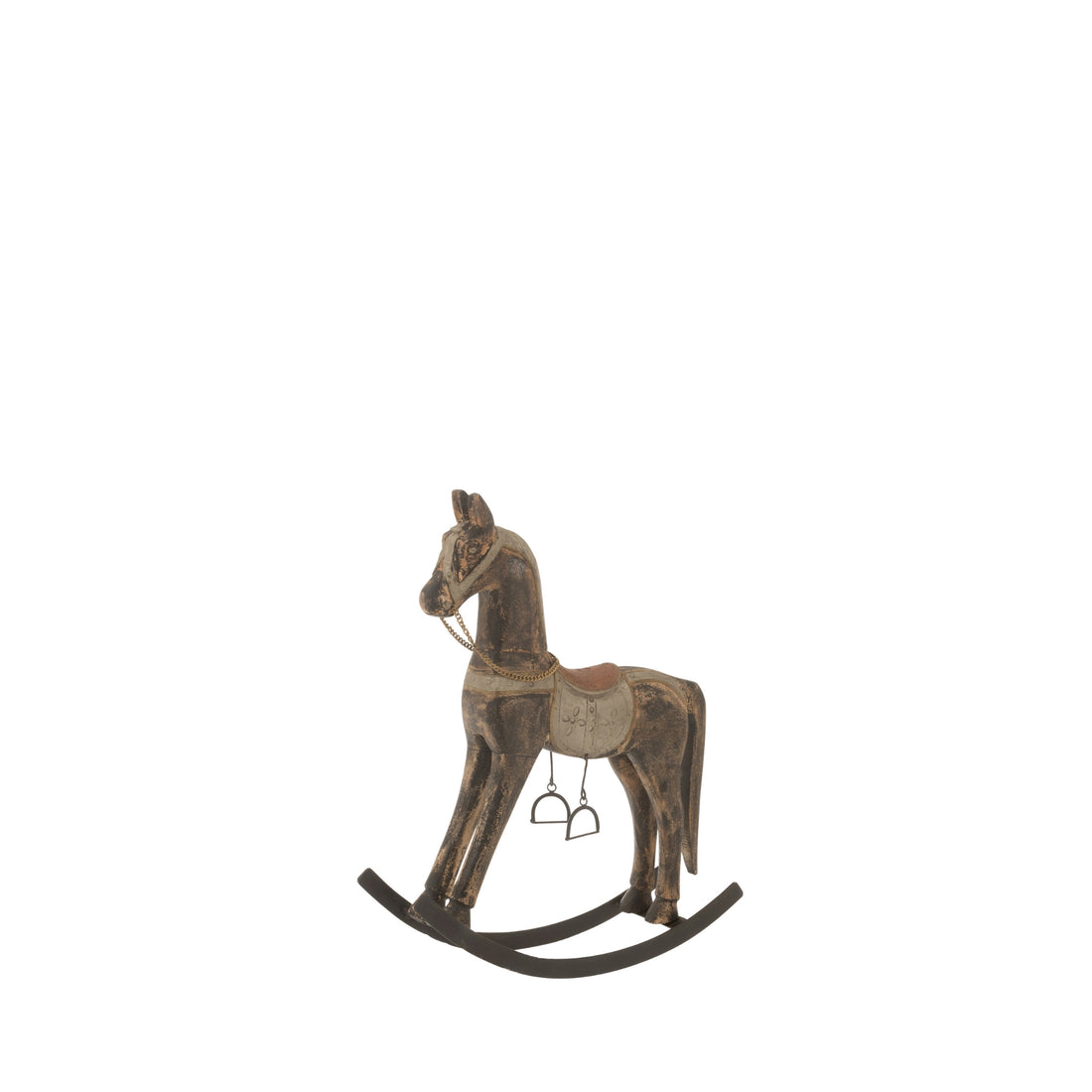 Schommelpaard Topo Mangohout Mix Large J-Line