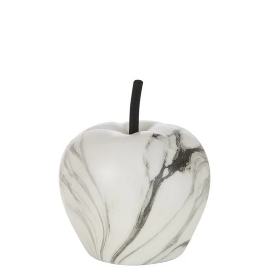 Apple Marble Poly White Small