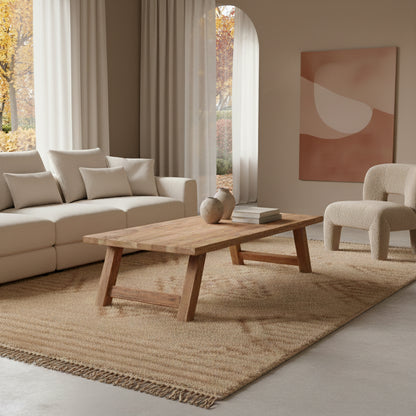 Farmwood Salontafel Rechthoekig Raw Materials