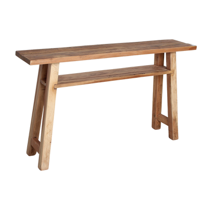 Farmwood wandtafel/sidetable large - FSC-gerecycled hout