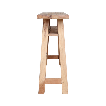 Farmwood wandtafel/sidetable large - FSC-gerecycled hout