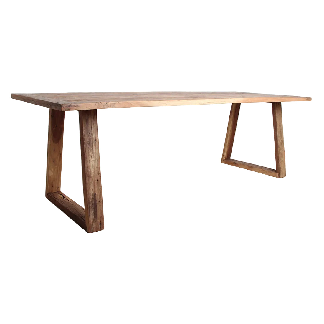 Teakhouten Eettafel Farmwood 240cm Raw Materials
