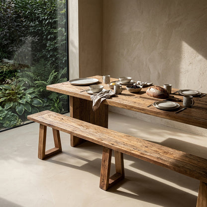 Farmwood Waterfall Eettafel - 240cm Raw Materials
