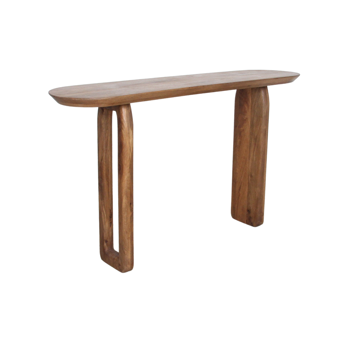 Bullnose Consoletafel Bruin Raw Materials