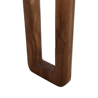 Bullnose Consoletafel Bruin Raw Materials