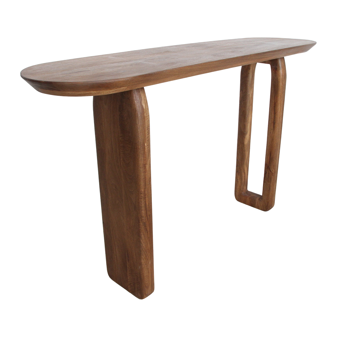 Bullnose Consoletafel Bruin Raw Materials