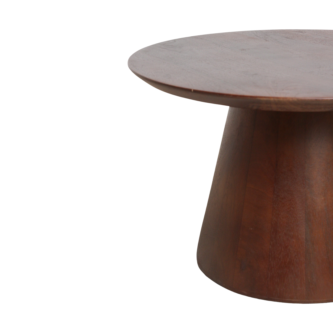 Bijzettafel Bullnose Cone 55cm Raw Materials