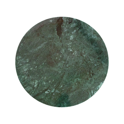 Bijzettafel Groen Rond Marmer Raw Materials
