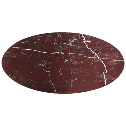 Marmeren Salontafel Ovaal ‘Cherry’ Raw Materials