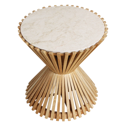 Bijzettafel Infinity Hourglass Raw Materials