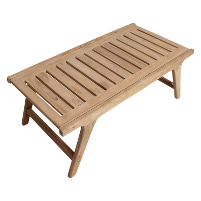 Outdoor Salontafel Odin Teakhout Natutrel raw Materials