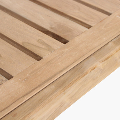 Outdoor Salontafel Odin Teakhout Natutrel raw Materials