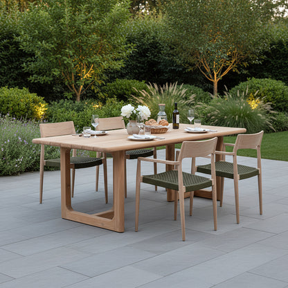 Primavera Teakhouten Tuintafel - 240cm Raw Materials
