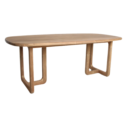 Invierno Eettafel Gerecycled Teakhout 200cm Raw Materials