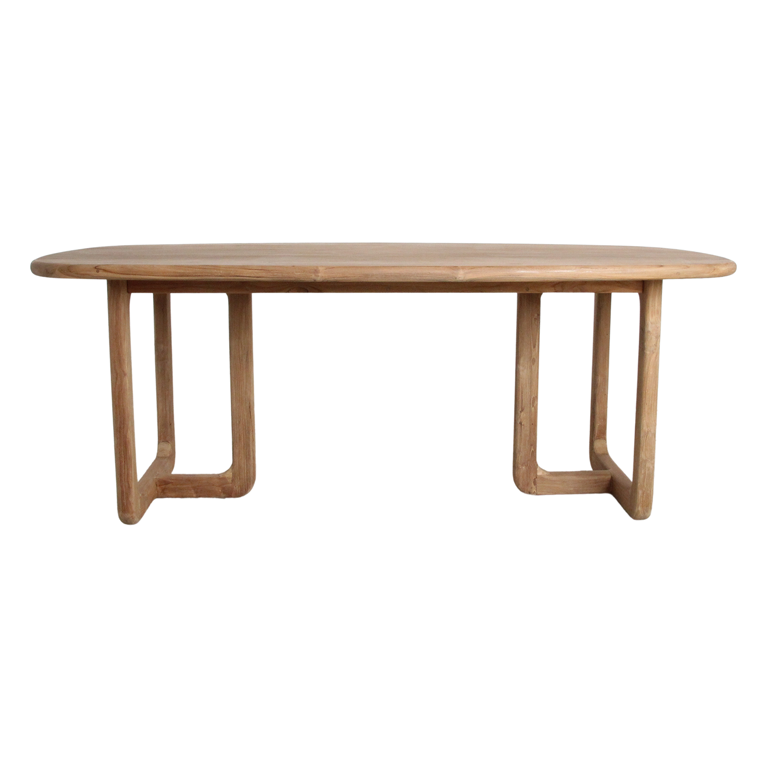 Invierno Eettafel Gerecycled Teakhout 200cm Raw Materials