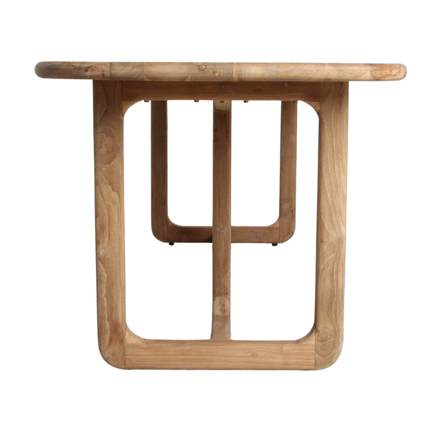 Invierno Eettafel Gerecycled Teakhout 200cm Raw Materials