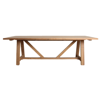 Tuintafel Soleado 200cm FSC Gerecycled Teakhouten Raw Materials