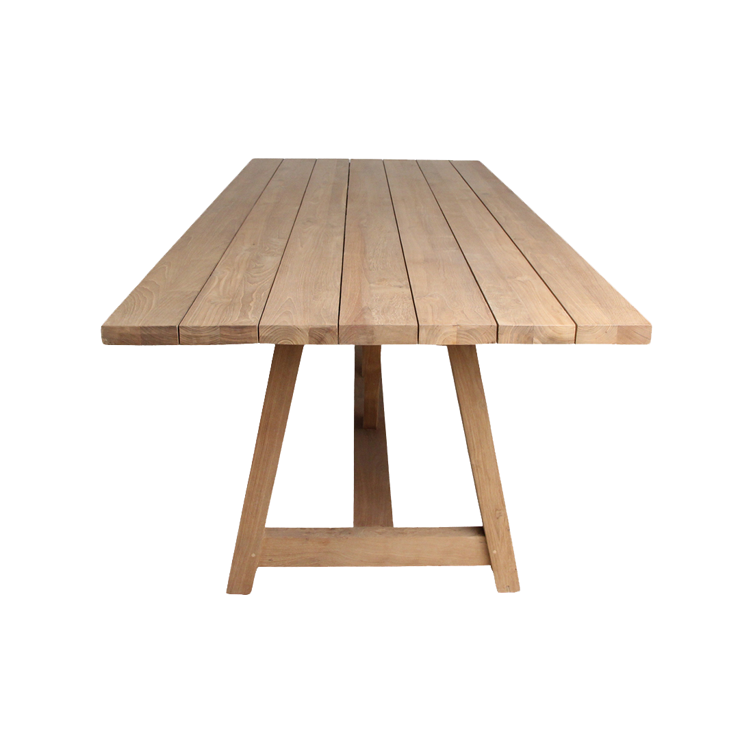 Tuintafel Soleado 200cm FSC Gerecycled Teakhouten Raw Materials