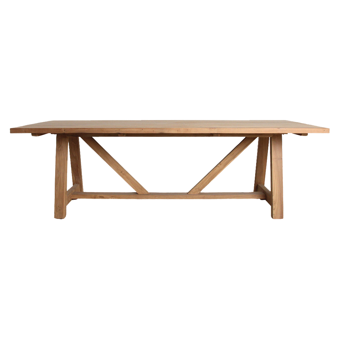 Tuintafel Soleado 240cm FSC Gerecycled Teakhout Raw Materials