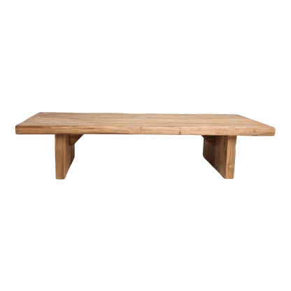 Teakhouten Salontafel Rechthoekig FSC-gerecycled Raw Materails