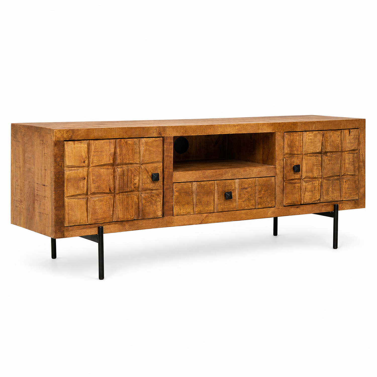 TV-meubel Brandy Mangohout 150cm Starfurn