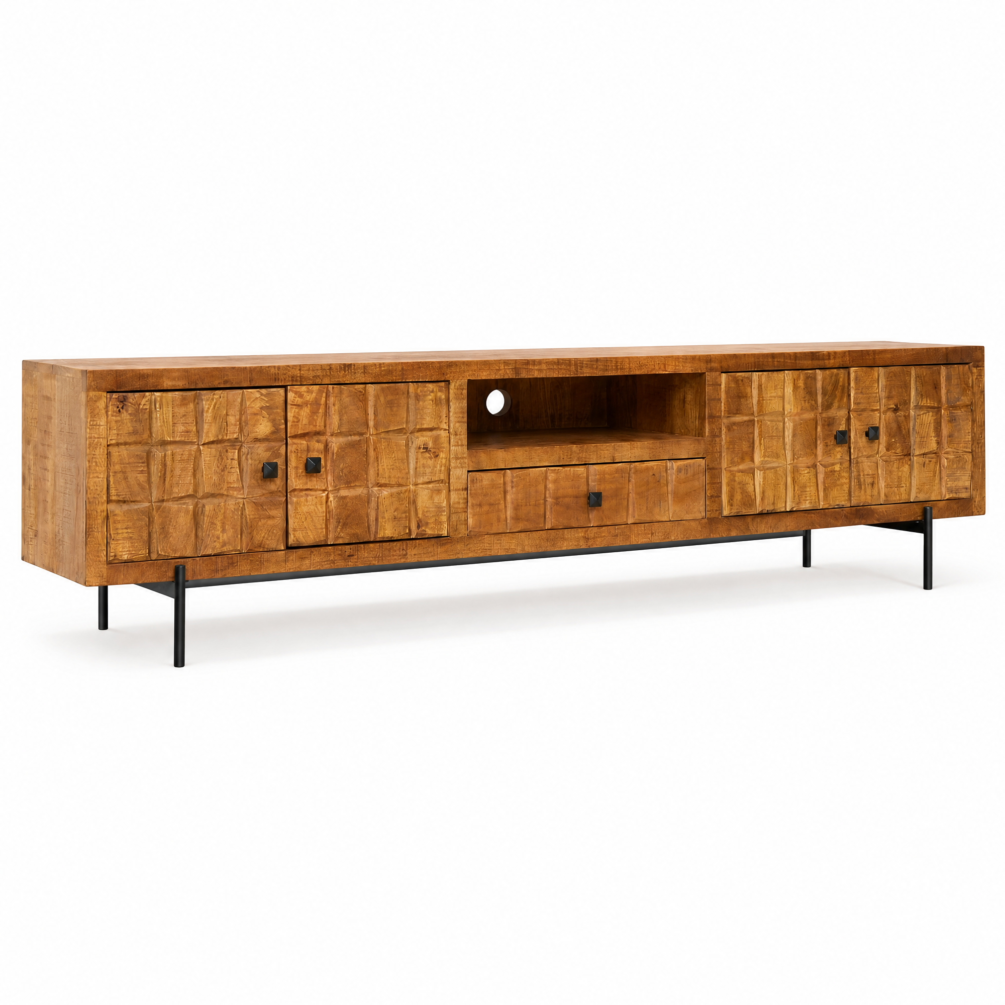 TV-meubel Brandy Mangohout 220cm Starfurn