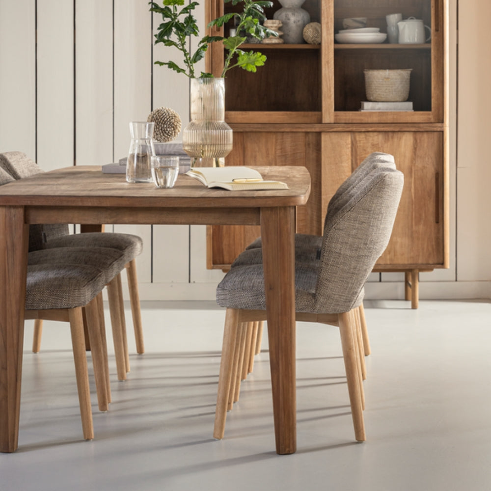 Teakhouten Eettafel Bliss Teakhout 200cm DTP Home