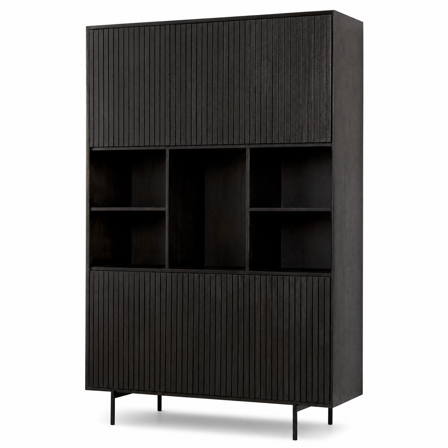 Vakkenkast Madison Mangohout 135cm Starfurn