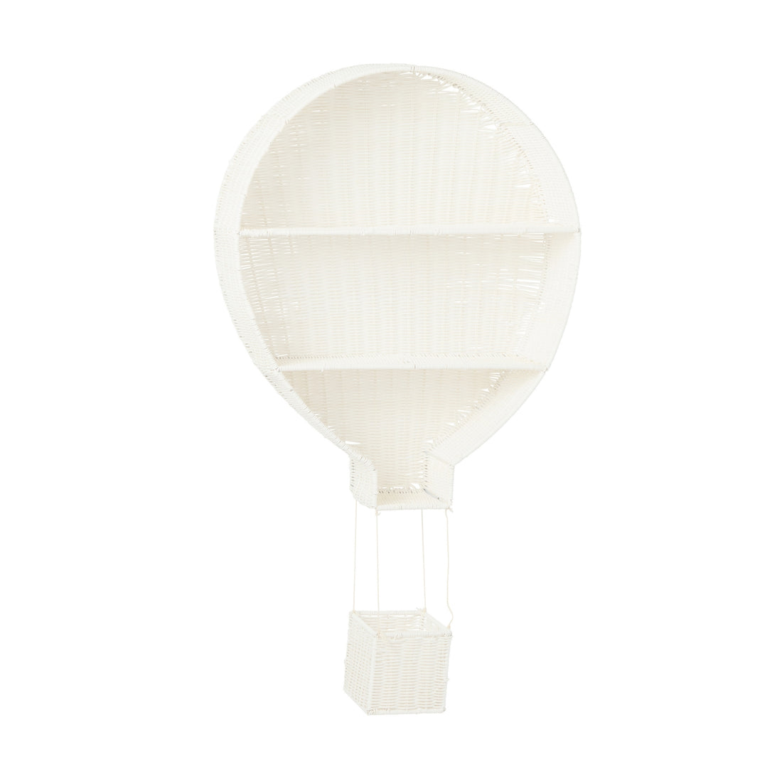 Wandrek Luchtballon Kunststof Wit J-Line