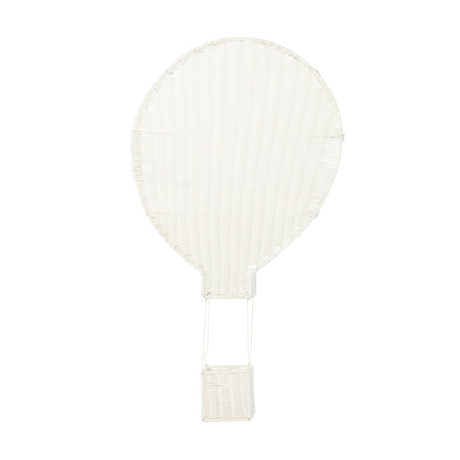 Wandrek Luchtballon Kunststof Wit J-Line