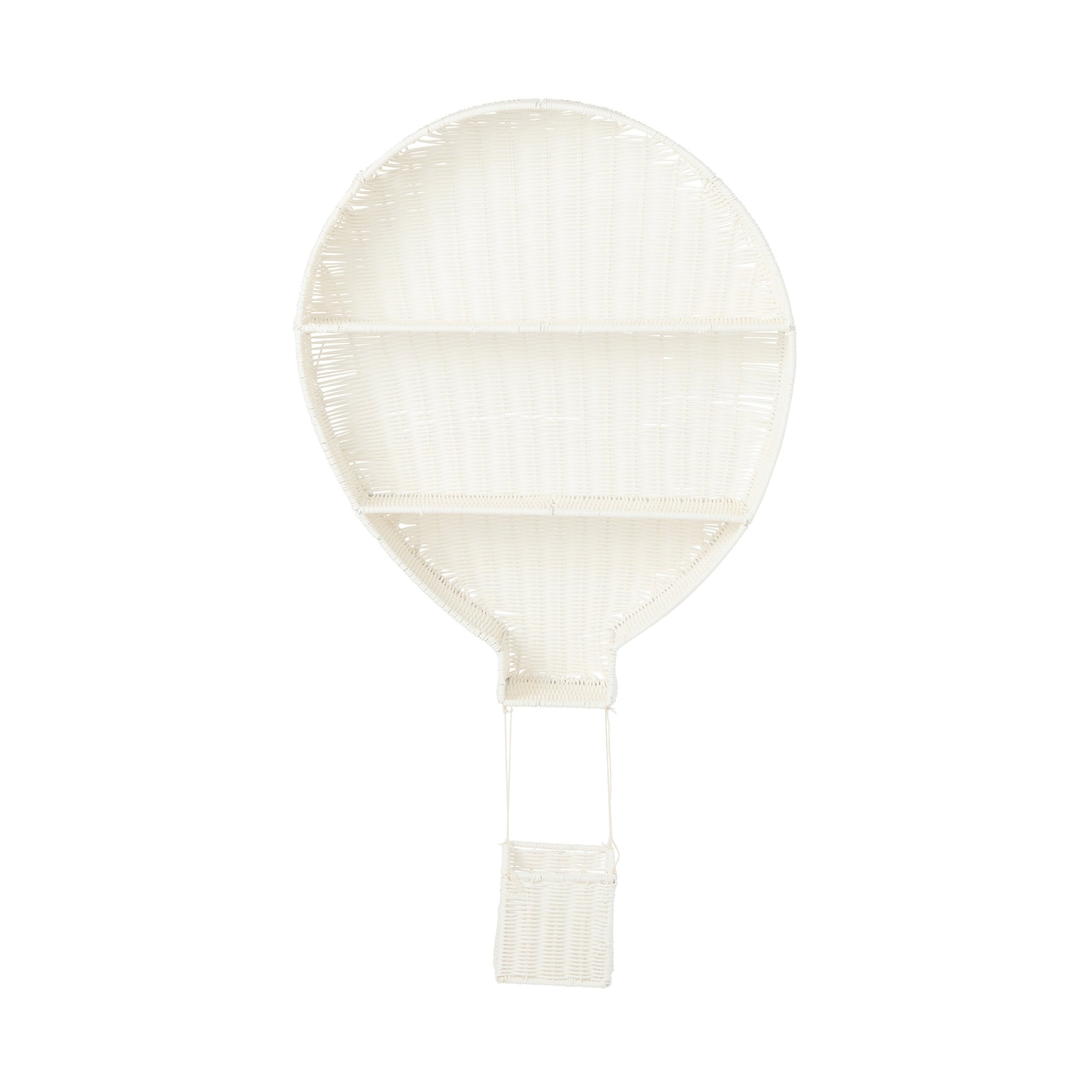 Wandrek Luchtballon Kunststof Wit J-Line