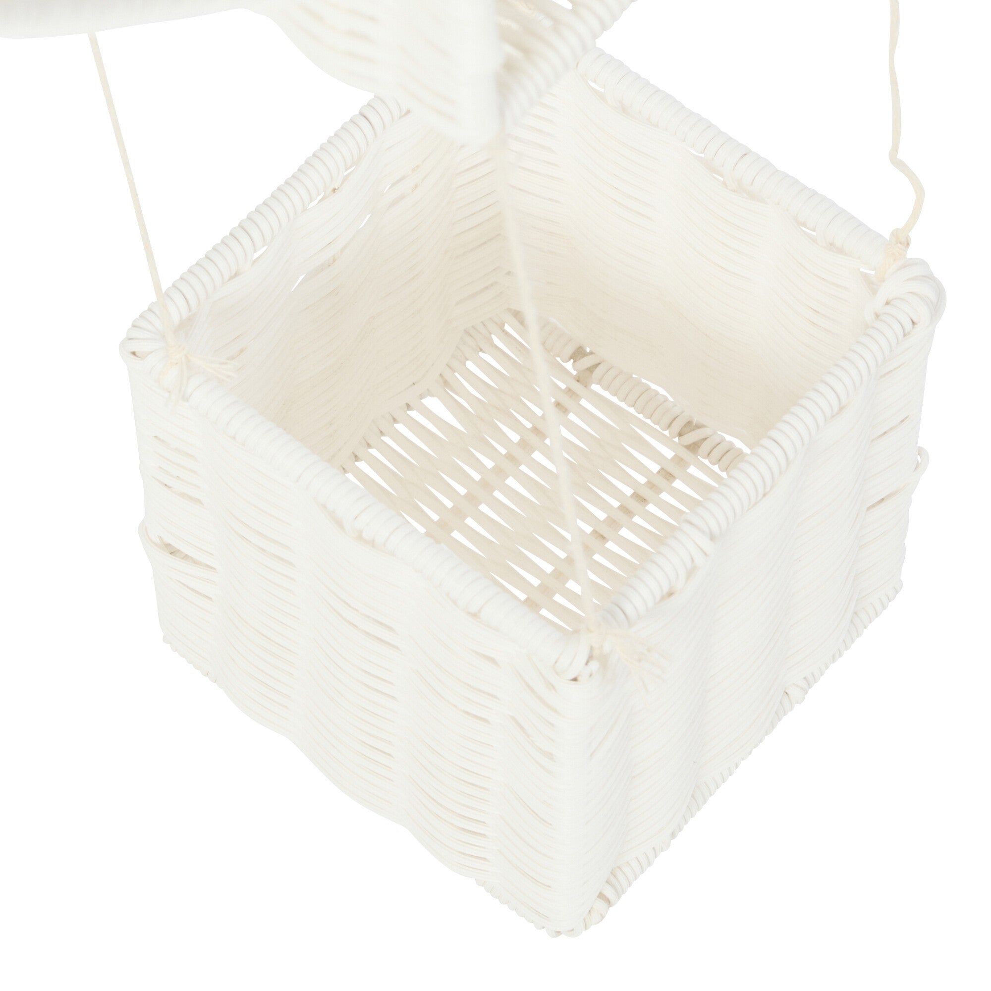 Wandrek Luchtballon Kunststof Wit J-Line