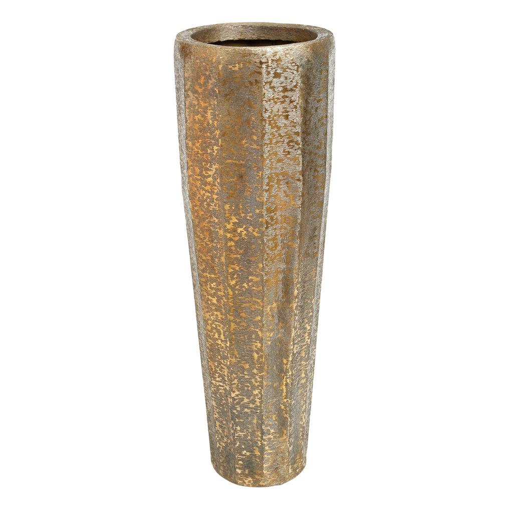 Adiane Brass Brushed Pot - Set van 2 - PTMD - Pot - PTMD - livinglovely.nl