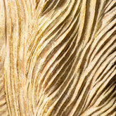 Alexio Cream Round Cement Pot Wavy Lines High L Ø20xH45cm PTMD - Pot - PTMD - livinglovely.nl