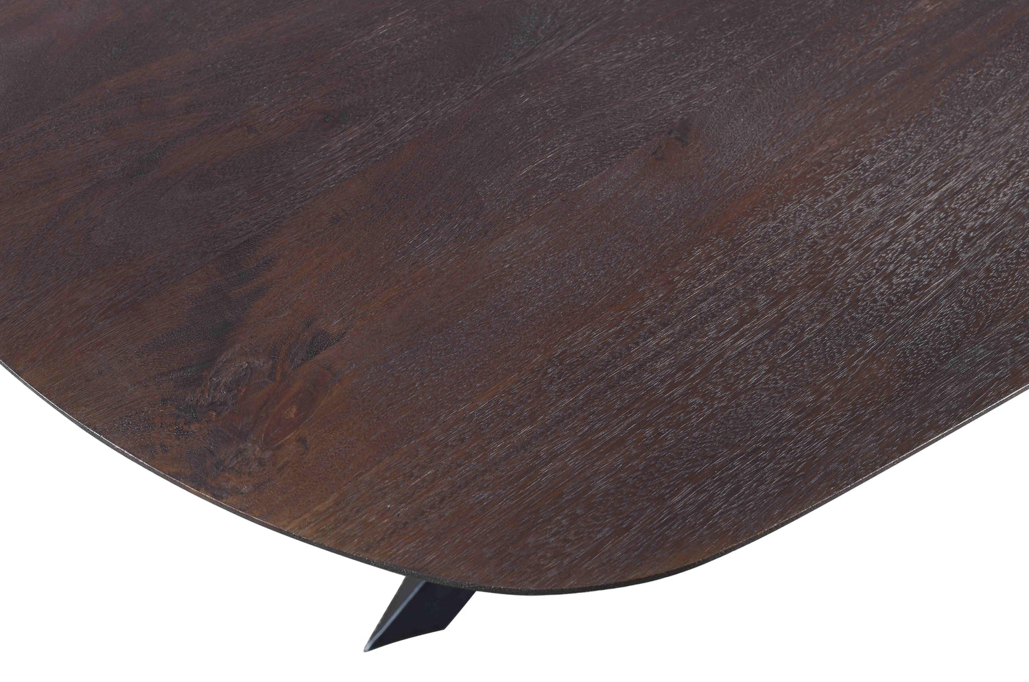 Alore Brown on Black Diningtable Oval PTMD , eettafel , PTMD , livinglovely.nl